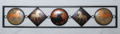 5-Horse Wall Art